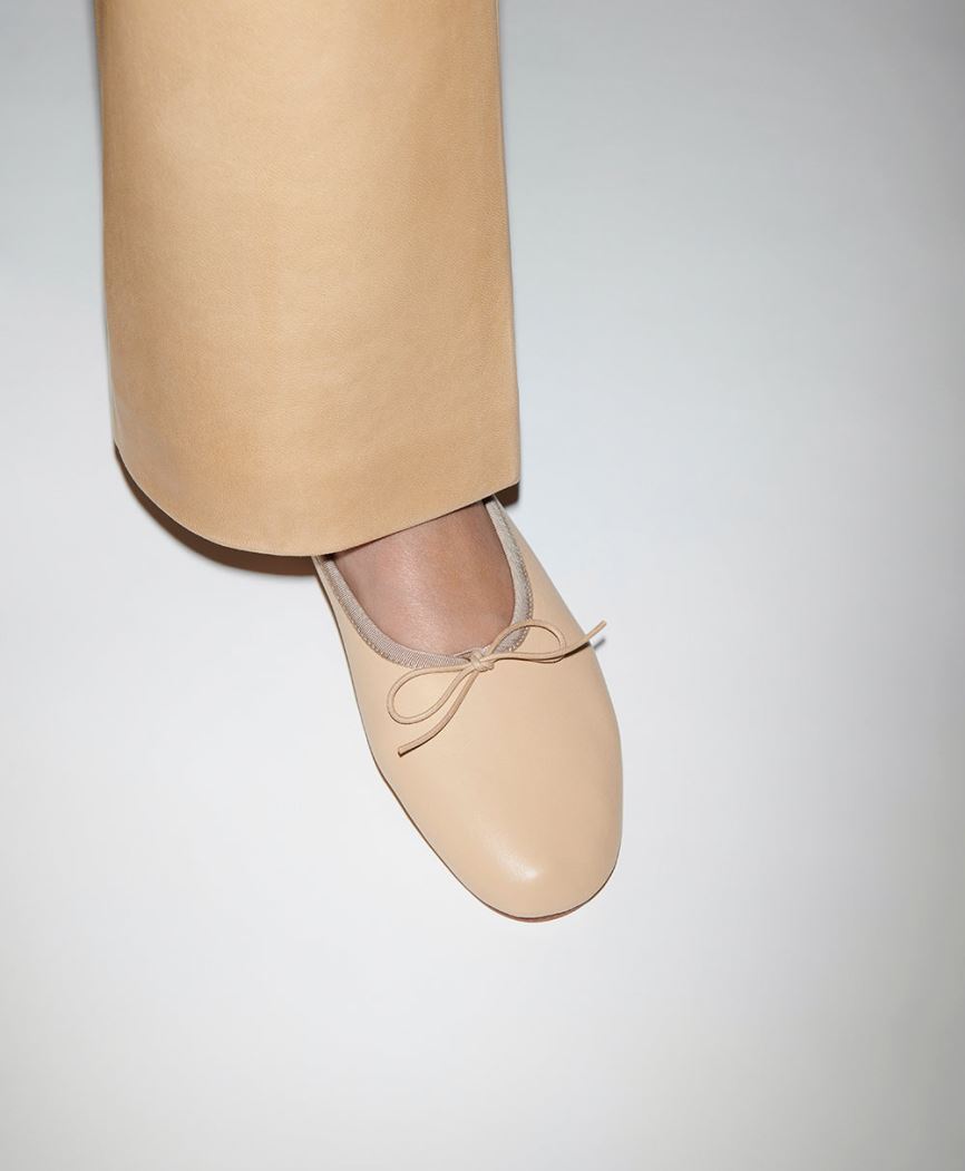 Women's Mansur Gavriel Dream Ballerina Ballet Flats Beige | AU 0486YQ